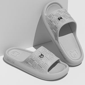 Pantuflas de Interior con Diseño de Patrones Lindos, Punta Abierta, Suela de Corcho Antideslizante, Ligeras y Acolchadas para Hombres y Mujeres - Product Image 6