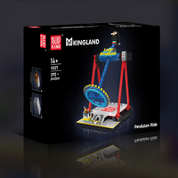 Pour la série créative 11027, modèle de manège de bâtiments modernes, 2192 pièces, blocs de construction en plastique ABS, éducatif, échelle 1:8