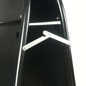 Letrero de Pavimento Plegable de Doble Cara, Resistente, de Hierro, Personalizado, Soporte Duradero para Pósteres, para Publicidad y Exposiciones - Product Image 5
