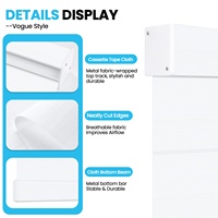 Stores romains motorisés intelligents à batterie au lithium rechargeable compatibles Alexa Zigbee Matter pour fenêtre