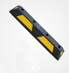 Tope de goma para coches, tope de rueda de goma para estacionamiento, tope de rueda para camiones, tope de estacionamiento para coches amarillo y negro - Product Image 3