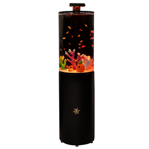 Premium luxe <span class=keywords><strong>aquarium</strong></span> van acryl & kunststof, achthoekig, 50 liter, met afstandsbediening voor thuis. - Product Image 2