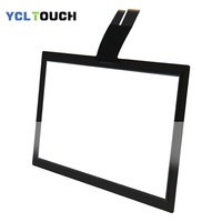 YCLTOUCH Nouvel écran tactile capacitif haute précision de 55 pouces à 10 points, interface USB, rapport d'aspect 16:9, utilisation professionnelle Android/Linux
