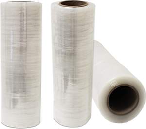 Stretch Film/Pallet <b>Wrap</b> Industrial Strength <b>Clear</b> Cling Reinforced Grade High Gloss Blow Molding Grade Durable Adhering - Product Image 1