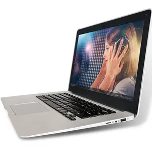 Window 11 Notebook Laptop Super Tipis Ram 6Gb Rom 64Gb 14 Inci Laptop Komputer untuk Proyek Pendidikan