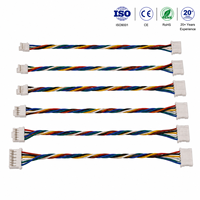 Kabel Pita Tembaga Berlapis Timah Kustom dengan Konektor Adaptor untuk Peralatan Elektronik Rumah Tangga, Berperingkat IP65, Multi-Pin