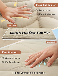 Cuộn lên hiện đại có thể gập lại Nhật Bản sàn futon nệm 100% cotton Tatami ngủ Mat cho người lớn khách sạn sử dụng - Product Image 4