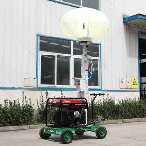 Hot 5m xây dựng trang web chiếu sáng tháp tạm thời <span class=keywords><strong>LED</strong></span> bóng làm việc tháp ánh sáng với xăng máy phát điện diesel - Product Image 4