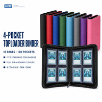 Prêt à expédier : Album de rangement pour cartes à collectionner à 4 pochettes, 160 emplacements, chargement latéral, en PU avec fermeture éclair, pour MTG TCG, faible MOQ, logo personnalisé