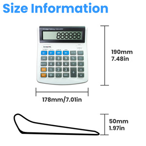 <span class=keywords><strong>Calculatrice</strong></span> parlante à gros boutons 10 chiffres française/japonaise/italienne avec réveil, prononce les touches pressées et les calculs - Product Image 5