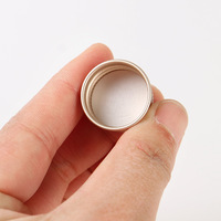 Couvercles à vis en plastique PE noir argenté doré pour bouteilles de vin, bocaux 20mm 24mm 28mm, type métal aluminium pour emballage chimique