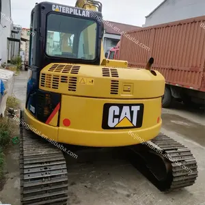 Máquina excavadora CAT 308D barata, excavadora hidráulica sobre orugas, maquinaria de construcción usada, original de Japón