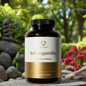 Doğal bitkisel malzemeler ile ashandandha takviyesi botanik özü kapsülleri destek özelleştirme - Product Image 6