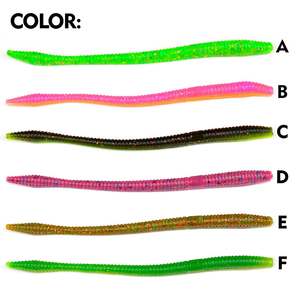 SNEDA Señuelos de Pesca de Hundimiento Lento Senko Worm, Cebo Artificial de Plástico Blando de Caída Natural para Pesca Finesse de Lubina y Perca - Product Image 4