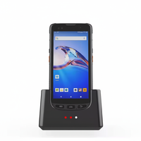Escáner de Código de Barras 2D PDA Portátil para Almacén y Logística con Base de Carga de 5.5 Pulgadas, para Seguimiento de Palés y Gestión de Inventario
