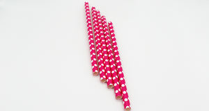 Pailles en papier de qualité alimentaire, multicolores, jetables, écologiques, biodégradables - Product Image 4
