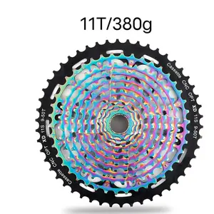 SHIMANO/XD彩色MTB盒式11/12速度11-50吨自行车飞轮彩虹自行车链轮