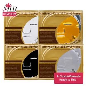 Mascarillas Faciales Mask OEM Beauty Spa Face Mask Supplier Whitening Mascarillasl Skin Care Manufacturer 24k Gold Hydro Collagen Moisturizing Facial Mask