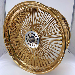 20 22 24 26 Forged <b>Wheels</b> Gold Wire <b>Wheels</b> 5x120.65/5x127 Wire <b>Spoke</b> <b>Wheels</b> - Product Image 6