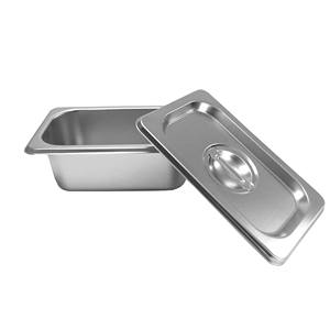 Gastronorm Pan Acero inoxidable Grado alimenticio Tamaño completo Acero inoxidable Gastronorm <span class=keywords><strong>Buffet</strong></span> Contenedor de comida GN Pan Equipo de cocina - Product Image 5