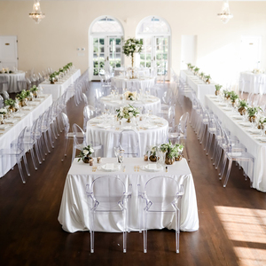 Großhandel Transparenter Acryl-Stapelstuhl für Hochzeiten und Events, Geisterstuhl - Product Image 2