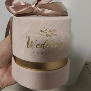 Caja de Embalaje Rígida Rectangular de Terciopelo de Lujo con Logotipo Personalizado, con Barnizado, Papel de Arte Reciclado, Caja de Regalo Segura para Alimentos - Product Image 2