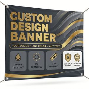 Pancarta Publicitaria de Vinilo PVC Impresa con Impresión Digital UV a Todo Color, Personalizada para Interiores y Exteriores - Product Image 1