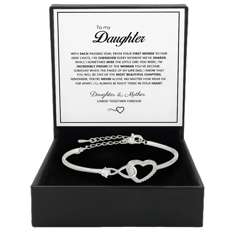 Bracelet (Silver) + Card Flip Box