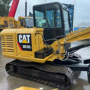 Excavadora Caterpillar Cat305.5E usada, fabricada en Japón, alta calidad, bajas horas de trabajo, excavadora de 5,5 toneladas, excavadora sobre orugas Cat306 306E 6TON - Product Image 1