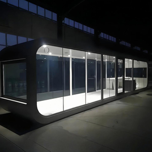 Eco-friendly Prefabricated Modular <strong>House</strong> Camping Hotel Space Capsule Tiny <strong>House</strong> On Wheels For Sales