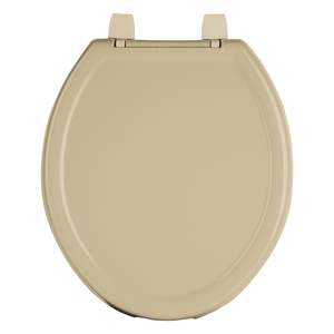 Foset AWC-35C sedile in WC Beige leggero con copertura modello base a forma allungata a sgancio rapido Soft Close PP/materiale plastico - Product Image 1