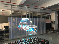 Écran LED Transparent TOPLED pour Vitrine Publicitaire, Écran LED Intérieur pour Centre Commercial