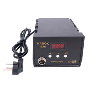 Estación de Soldadura Industrial Baozun con Temperatura Ajustable 110V-240V, Punta Cónica Analógica 2C de Precisión para Fabricación - Product Image 4