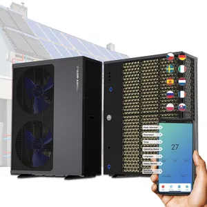 Power World air to water heat pump online buy EVI full dc inverter hybrid ac/dc solar heat pump with filter