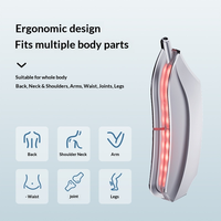 Outil de massage électrique Gua Sha à micro-courant EMS, 3 vitesses réglables, chauffant et vibrant, pour soulager les douleurs musculaires