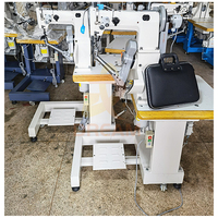 Machine à coudre automatique simple pour chaussures 168 réparation de semelle de chaussure en cuir couture équipement de machine à coudre