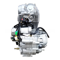 Ensemble moteur Zongshen CB250F neuf, à tête large, refroidi par air, pour karts, 17 modèles T4 Hengjian, moteur de remplacement d'origine d'usine