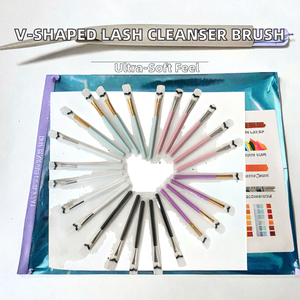 Cepillo para Limpieza de Pestañas, Curvo y Suave, para Limpiador de Pestañas - Product Image 2