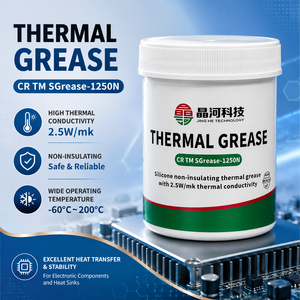 Pasta Termica Non Isolante Stampabile su Schermo con 2,5 W/m <span class=keywords><strong>K</strong></span> e Bassa Separazione d'Olio, Grasso Siliconico Industriale per Assemblaggio LED - Product Image 2