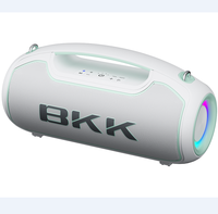 Haut-parleur Bluetooth portable Bkk Outdoor de 4 pouces, 60W, basses profondes, étanche IP65