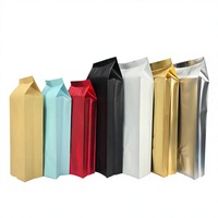 Bolsa de Embalaje de Café con Fondo Plano y Sellado Térmico, Diseño Personalizado Winning Pack, Venta al por Mayor, 250g 500g 1000g, con Cierre Zip, Grado Alimenticio