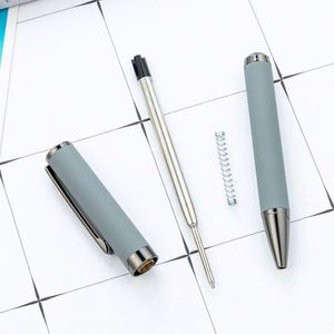 Stylo publicitaire promotionnel pour hôtel et conférence, avec logo personnalisé, encre gel multicolore à action torsadée de 1,0 mm, pour papeterie de bureau - Product Image 4