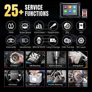 Escáner para Camiones de Servicio Pesado Maxisys MS908CV, Herramienta de Diagnóstico para Automóviles de 12V y 24V, para Diésel y Gasolina, J2534, Altar MS908 CV - Product Image 4