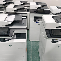 Mesin Fotokopi Warna A3 Bekas MFP 77660 E77660 untuk HP, Printer Inkjet Multifungsi Berkualitas Tinggi