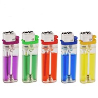 Vente en gros d'usine Briquet à silex Briquet jetable en plastique