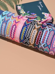 Bohemian <strong>Bracelet</strong> Woven <strong>Bracelet</strong> Set Classical <strong>Pattern</strong> Ethnic-style Ornaments - Product Image 4