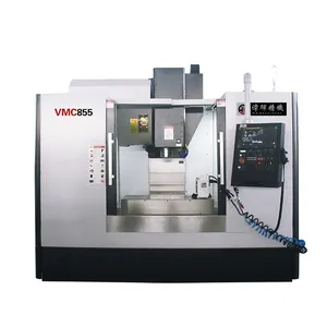 Venta caliente ampliamente utilizado Vmc850 Gsk 3 Axis Cnc fresadora China fresadora con precio bajo