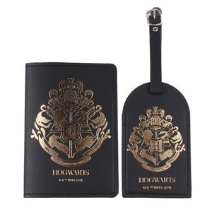 Ensemble d'étiquettes de bagage portables en cuir PU de luxe avec logo personnalisé, anti-RFID, et porte-cartes de crédit antimagnétique pour croisière - Product Image 6