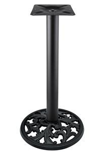 Cast Iron Contemporary Decorative <b>Table</b> Base Pedestal Steel Frame | Durable Heavy Duty Restaurant Hotel Living Room <b>Table</b> <b>Leg</b> - Product Image 1