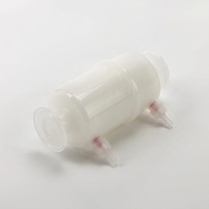 Filtre à capsule PES pour filtration liquide, OEM ODM, fabriqué en Corée, 5 pouces, raccord de tuyau de 0,5 pouce, 0,45 µm, 5 po. Raccord de tuyau de 1/2 pouce (entrée/sortie) - Product Image 3